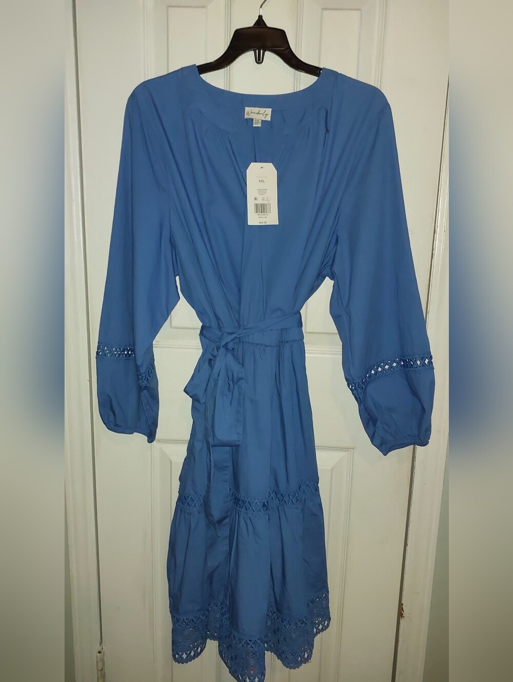 Wonderly Frenc Blue Spring Dress XXL